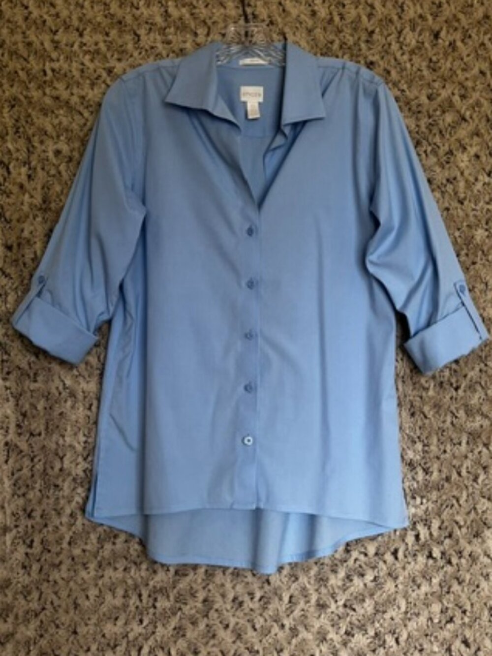 EUC Chico's No Iron Shirt